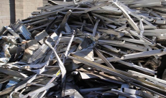 A Pile of metal debris
